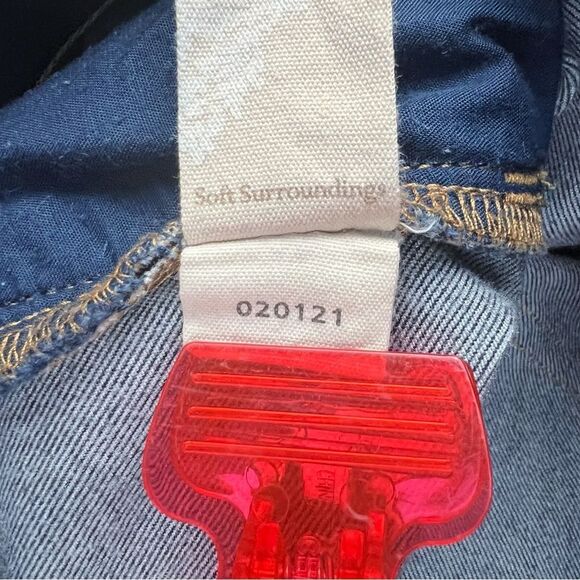 Soft Surroundings The Ultimate Denim Relaxed Straight Leg Jeans Size Small 6 / 8 - Picture 8 of 8